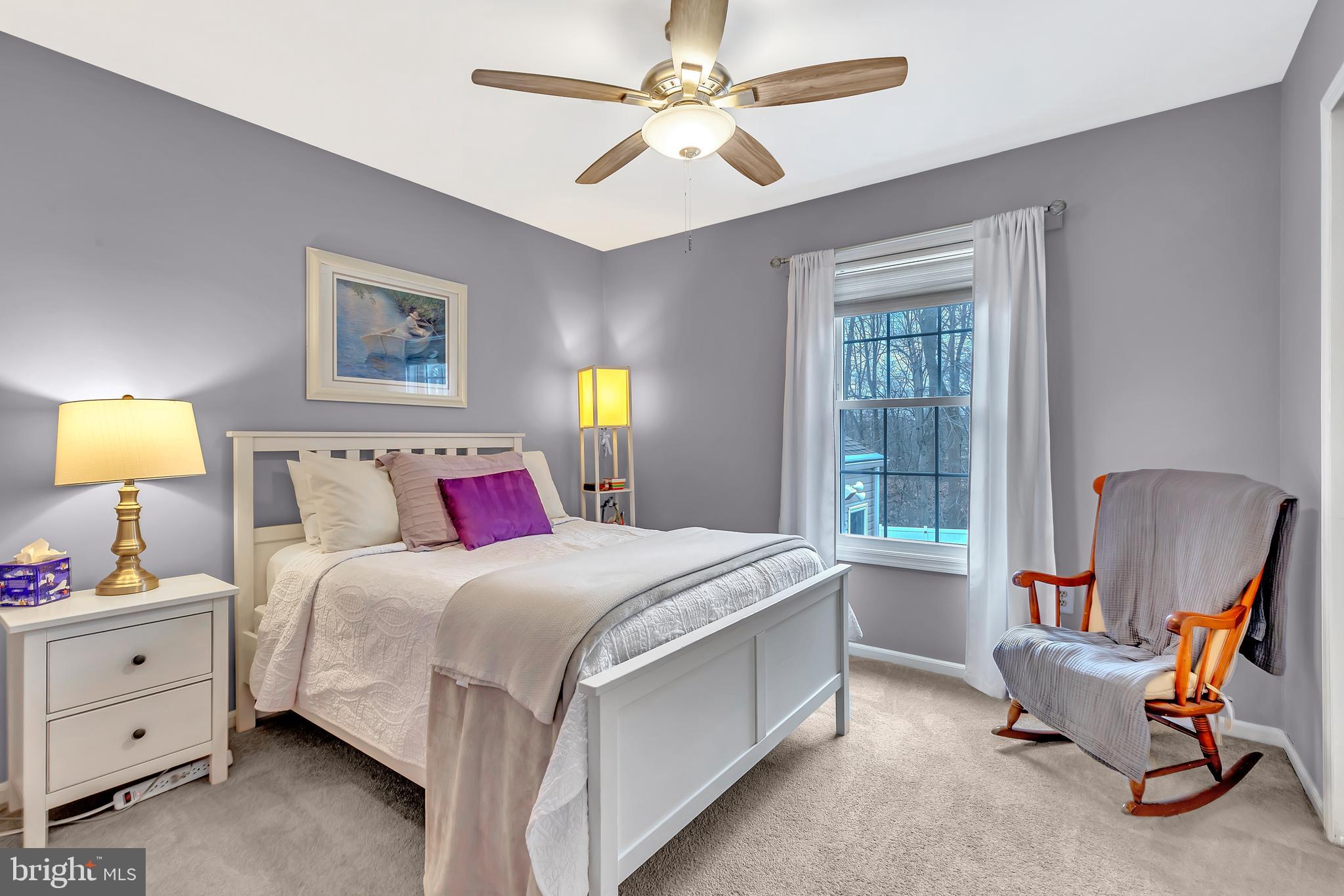 44 Kristopher Drive Hamilton, NJ 08620 - Photo 14 of 19 a bedroom with a bed chair and a window