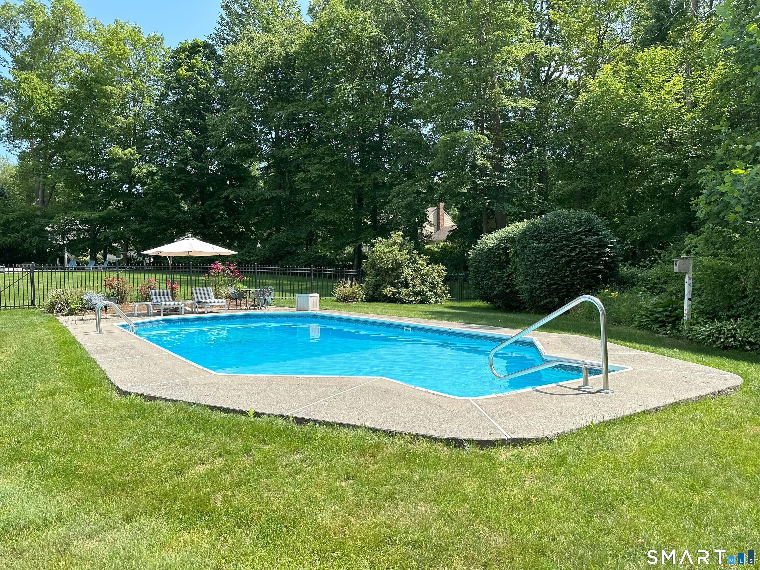 11 Van Campen Lane Bethel, CT 06801 - Photo 9 of 40 Saltwater pool with yard.