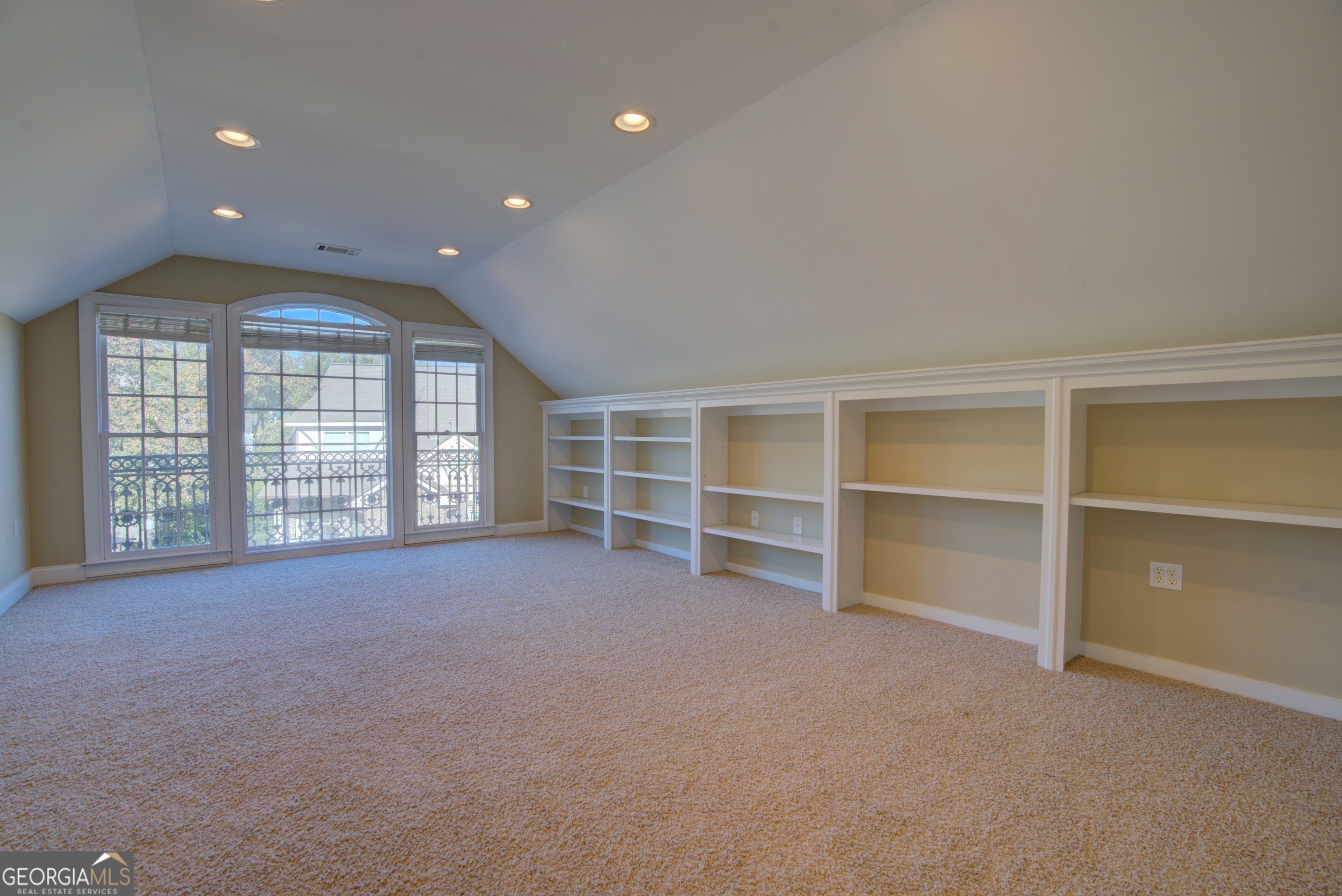 29 Pear Street Rome, GA 30161 - Photo 38 of 55 a view of an empty room with a window and cabinet