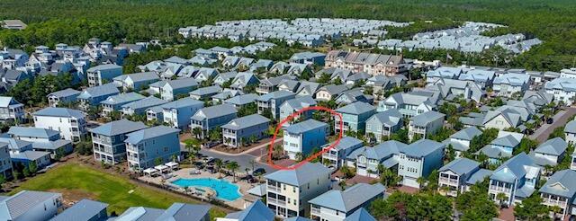 11 East Crabbing Hole Ln Inlet Beach Inlet Beach, FL 32461 - Photo 29 of 34 an aerial view of multiple house