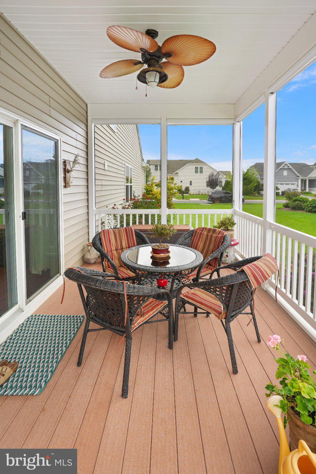 18693 Crimson Road Rehoboth Beach, DE 19971 - Photo 56 of 64 Screened Porch Inside