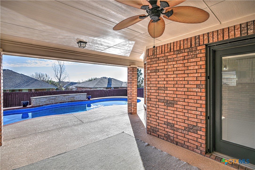 3106 Pitchfork Circle Belton, TX 76513 - Photo 30 of 45 a view of water heater room with wooden floor