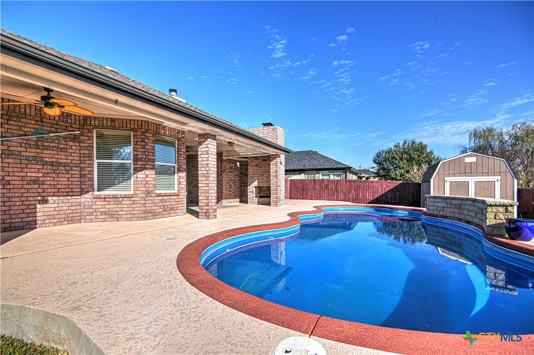 3106 Pitchfork Circle Belton, TX 76513 - Photo 33 of 45 a view of house with swimming pool outdoor seating