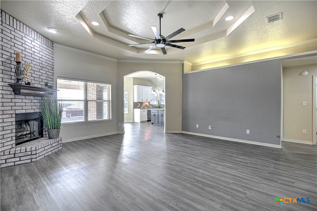 3106 Pitchfork Circle Belton, TX 76513 - Photo 6 of 45 a view of a livingroom with a fireplace and window