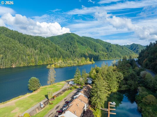 43605 Highway 38, Unit 19 Reedsport, OR 97467 - Photo 41 of 45 Drone View/UAV