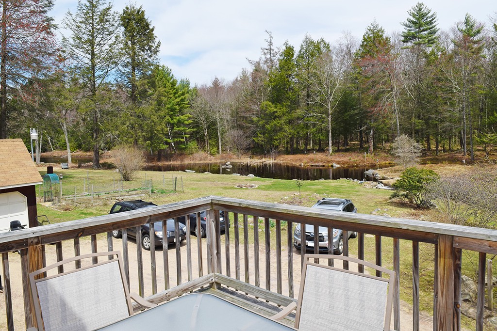 205 Monson Turnpike Road Petersham, MA 01366 - Photo 9 of 30 a view of a deck with a yard