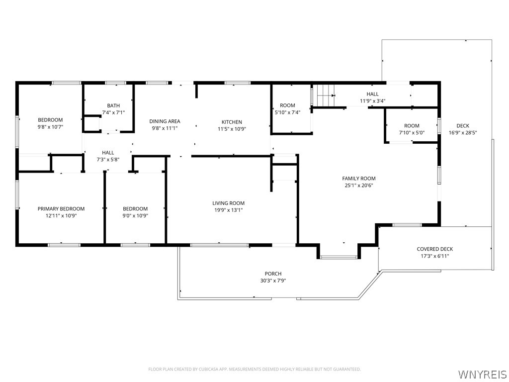 1928 Reading Road West Falls, NY 14170 - Photo 36 of 37 Main Level Floor Plan
