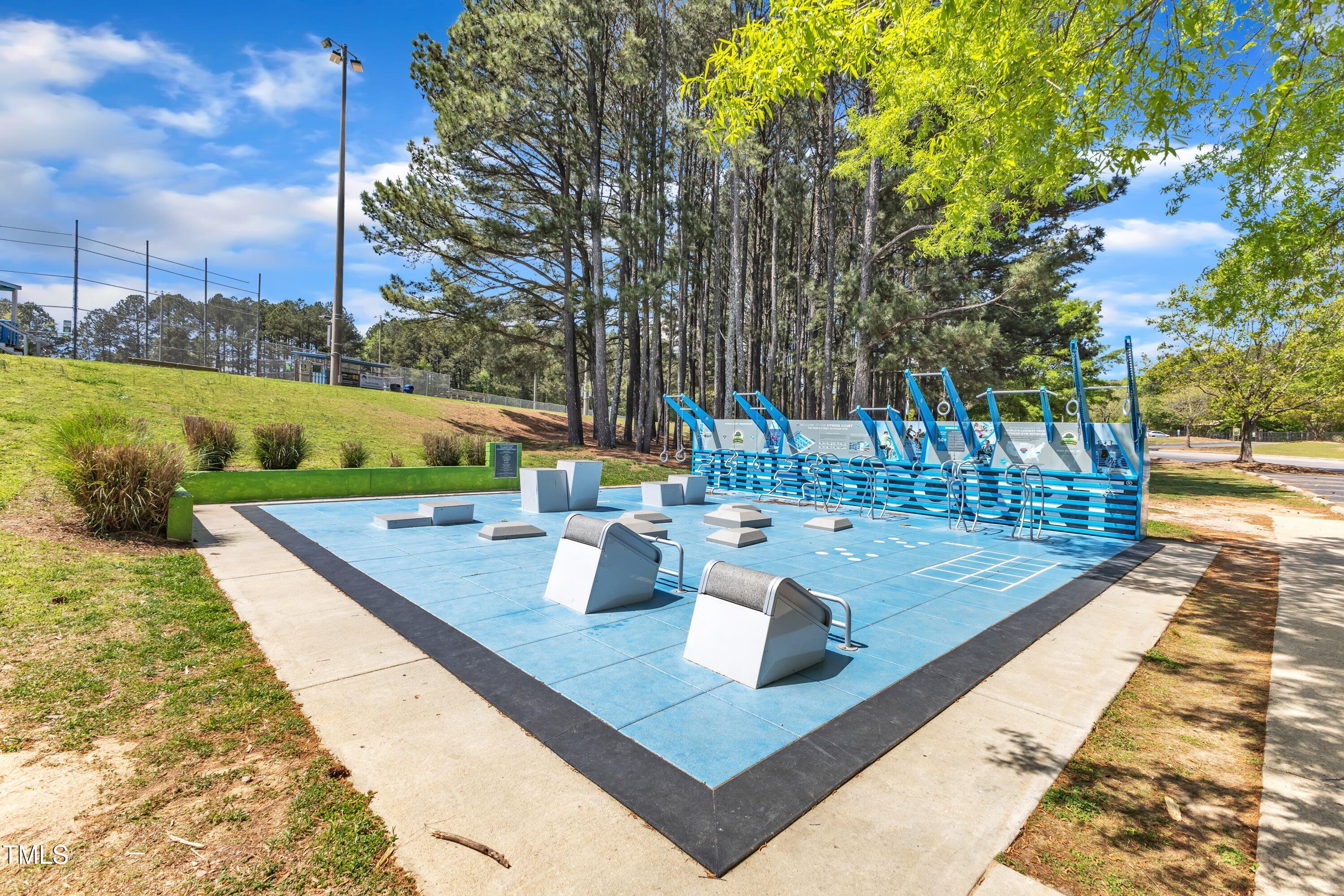 604 Young Forest Drive Wake Forest, NC 27587 - Photo 50 of 55 a view of swimming pool with a patio