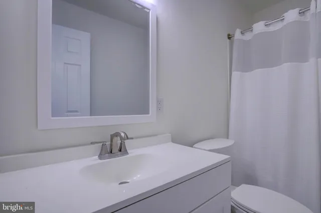 a close up of a bathtub