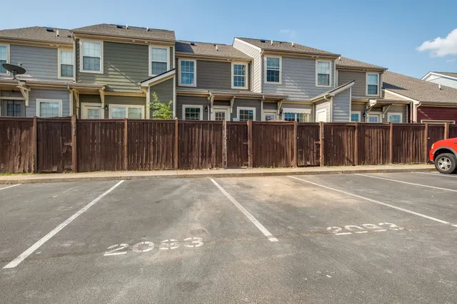 a view of a building with a outdoor space