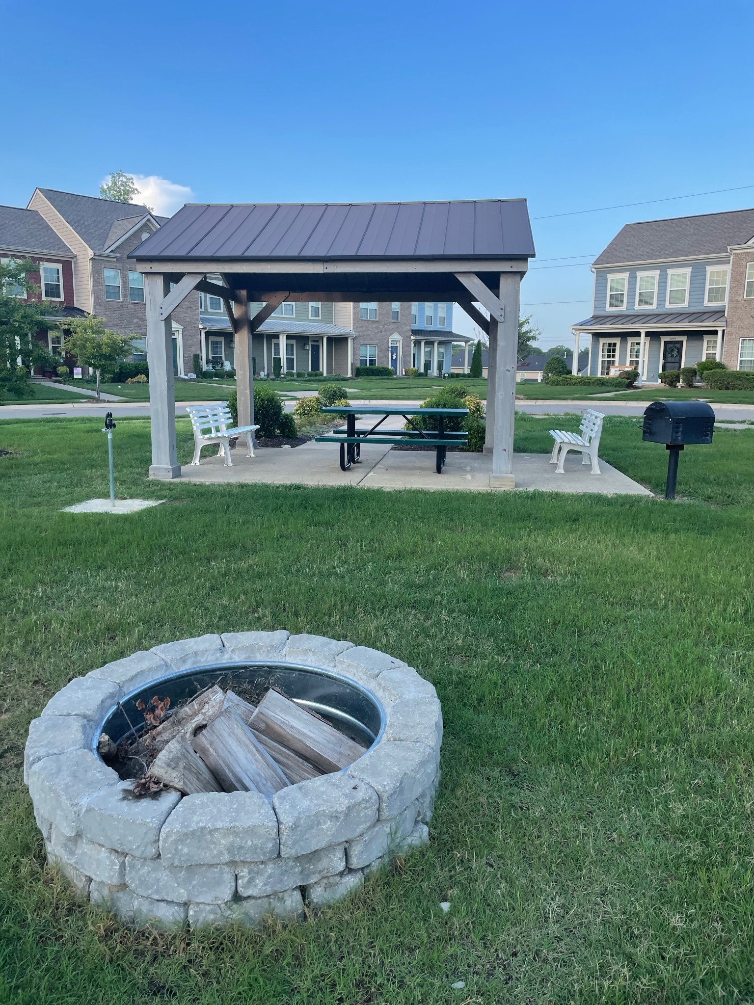 2083 Hemlock Drive Spring Hill, TN 37174 - Photo 30 of 30 a view of a house with backyard sitting area and garden