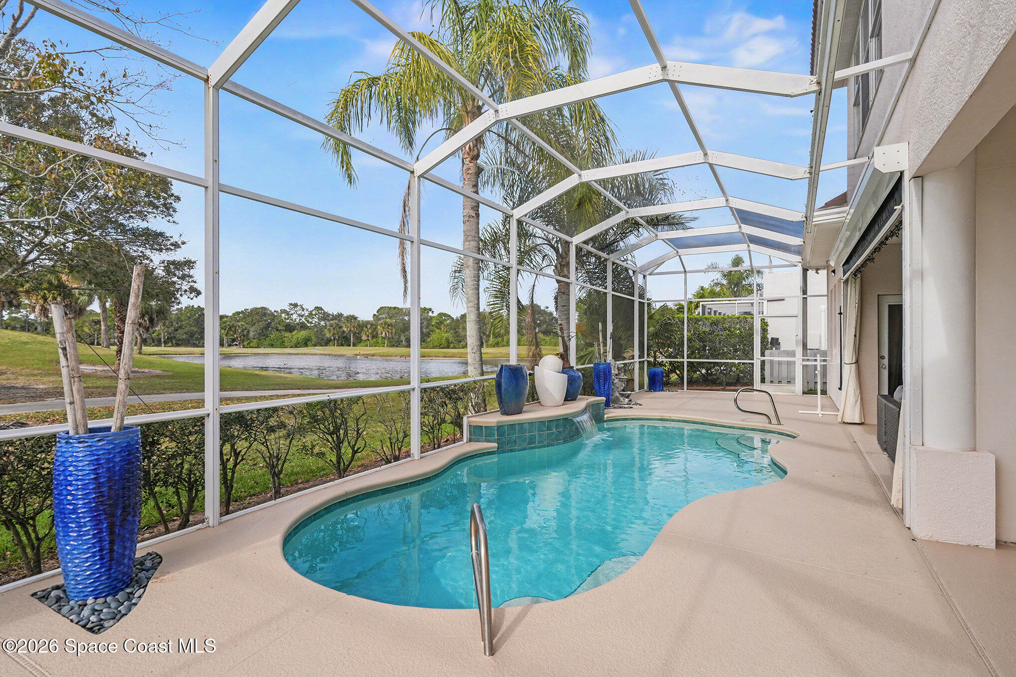 4325 Collingtree Drive Rockledge, FL 32955 - Photo 4 of 35 a view of a backyard with swimming pool