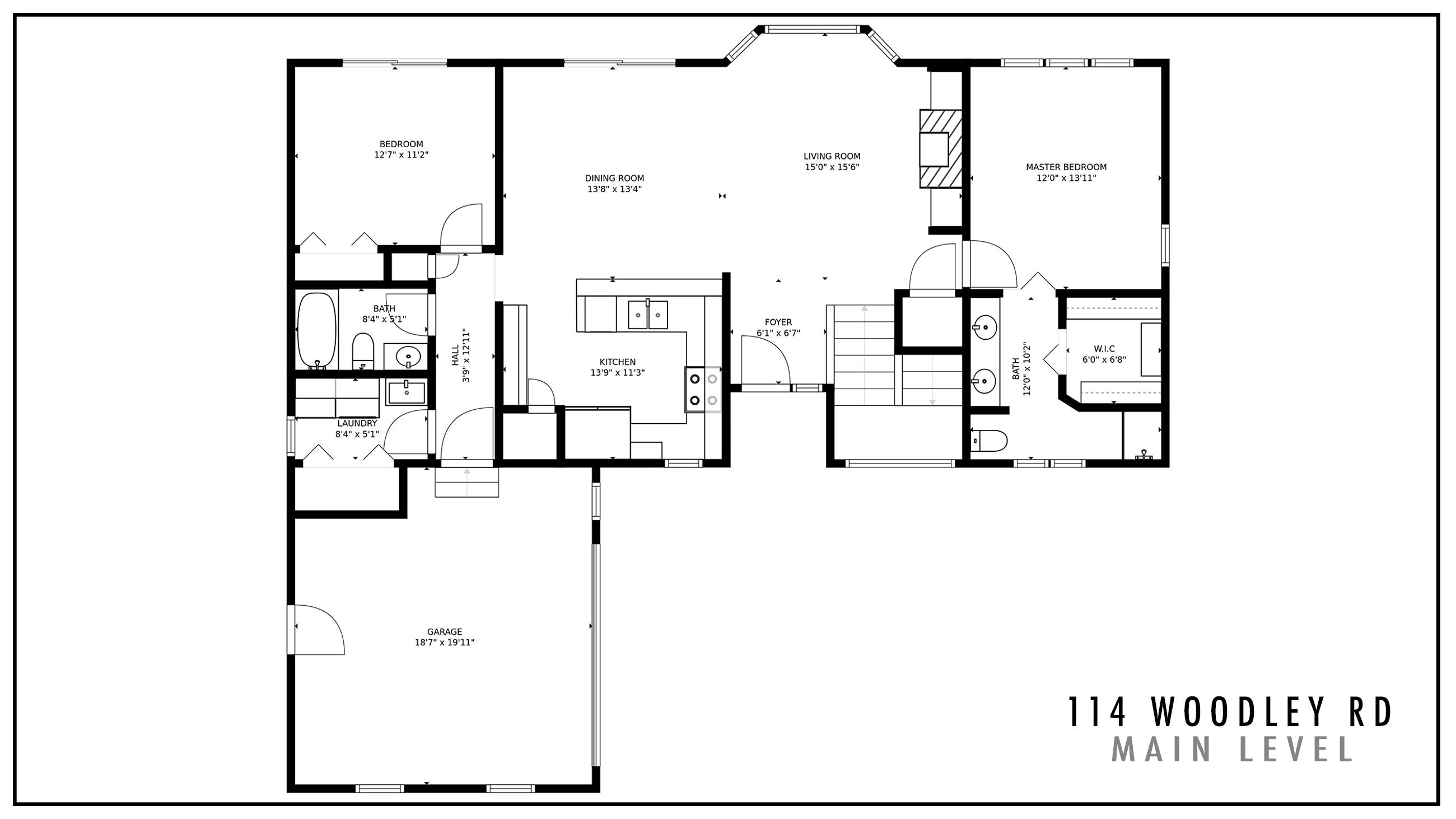 114 Woodley Road Moneta, VA 24121 - Photo 49 of 50 Floorplan-main