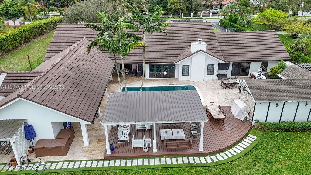 11301 Southwest 95th Street Miami, FL 33176 - Photo 56 of 56 aerial view of a house with a patio