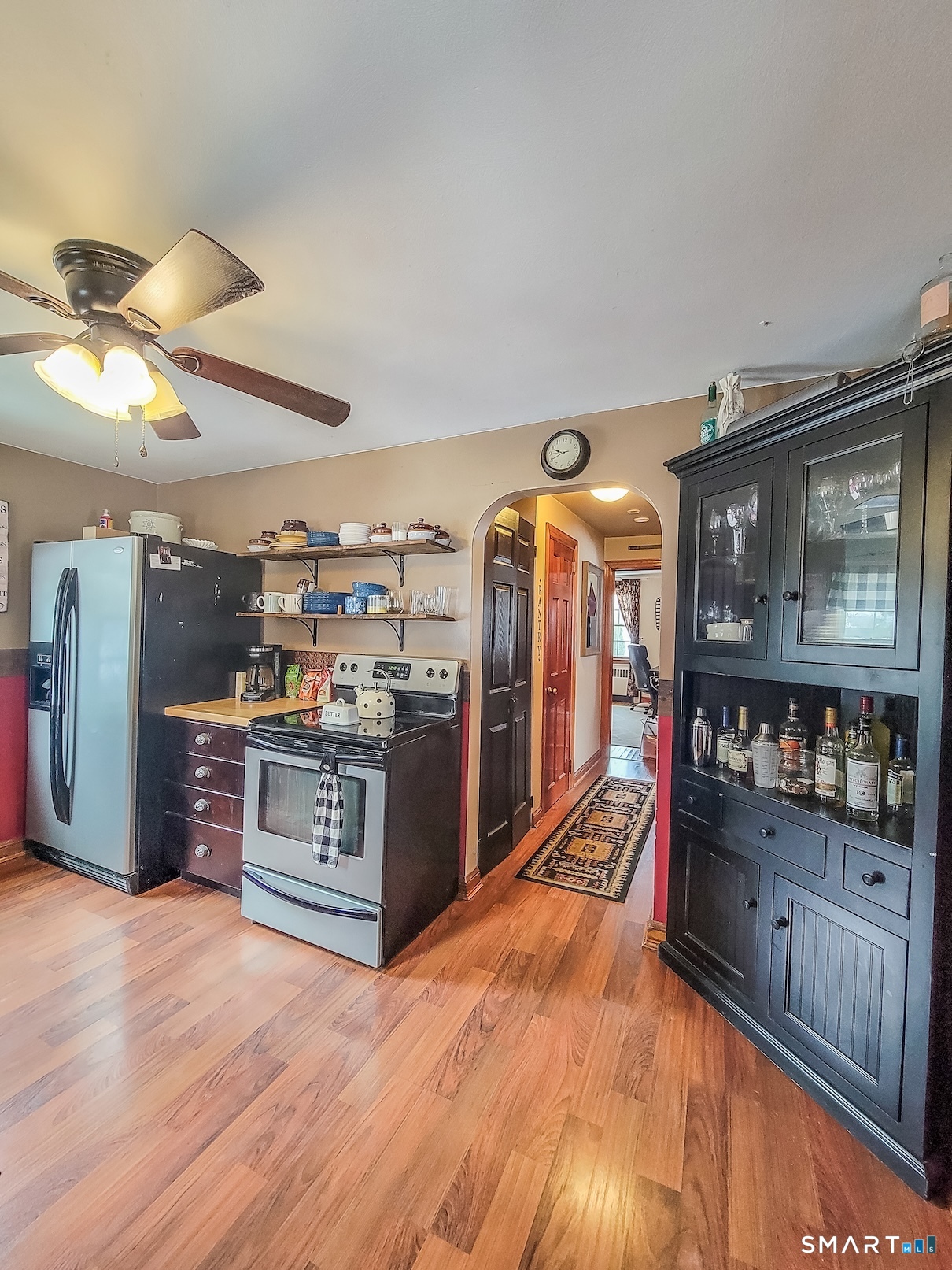 71 Cedar Lane Wallingford, CT 06492 - Photo 6 of 26 a kitchen with stainless steel appliances kitchen island granite countertop a stove refrigerator and cabinets