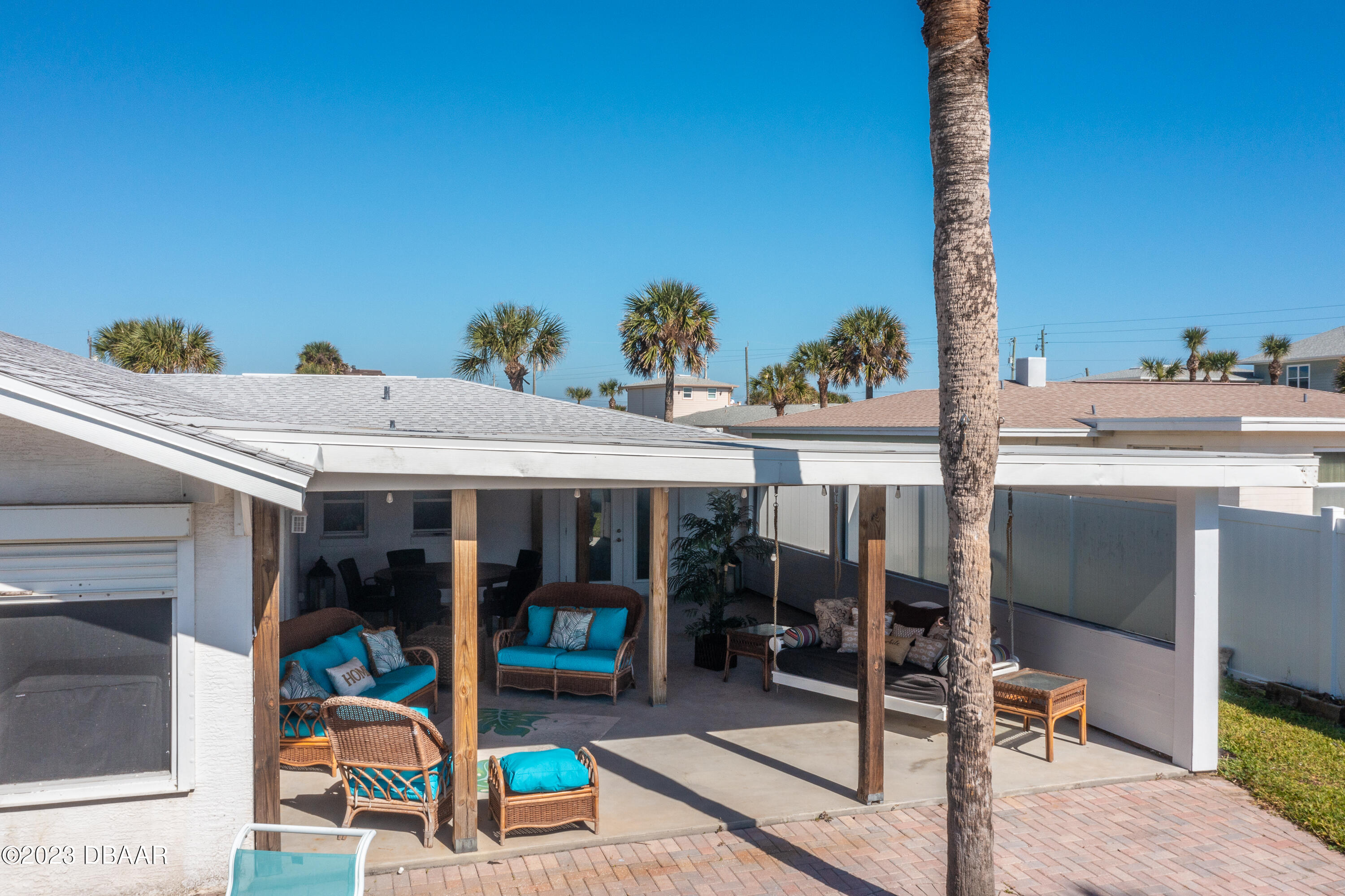 6 Sunrise Avenue Ormond Beach, FL 32176 - Photo 69 of 83 Almost 900 sq feet of covered patio area