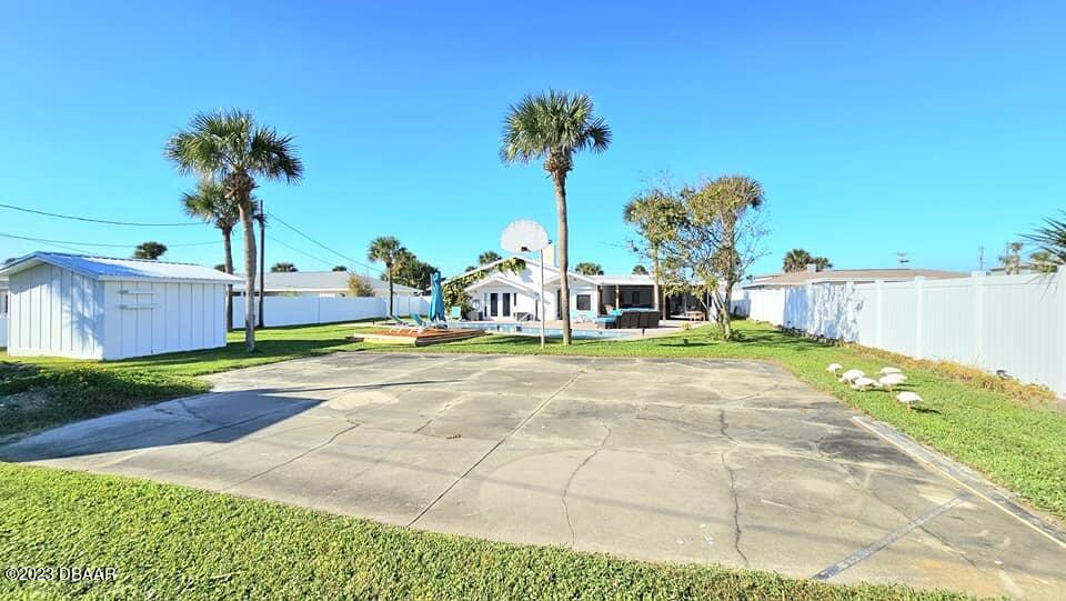 6 Sunrise Avenue Ormond Beach, FL 32176 - Photo 79 of 83 a view of a basket ball ground