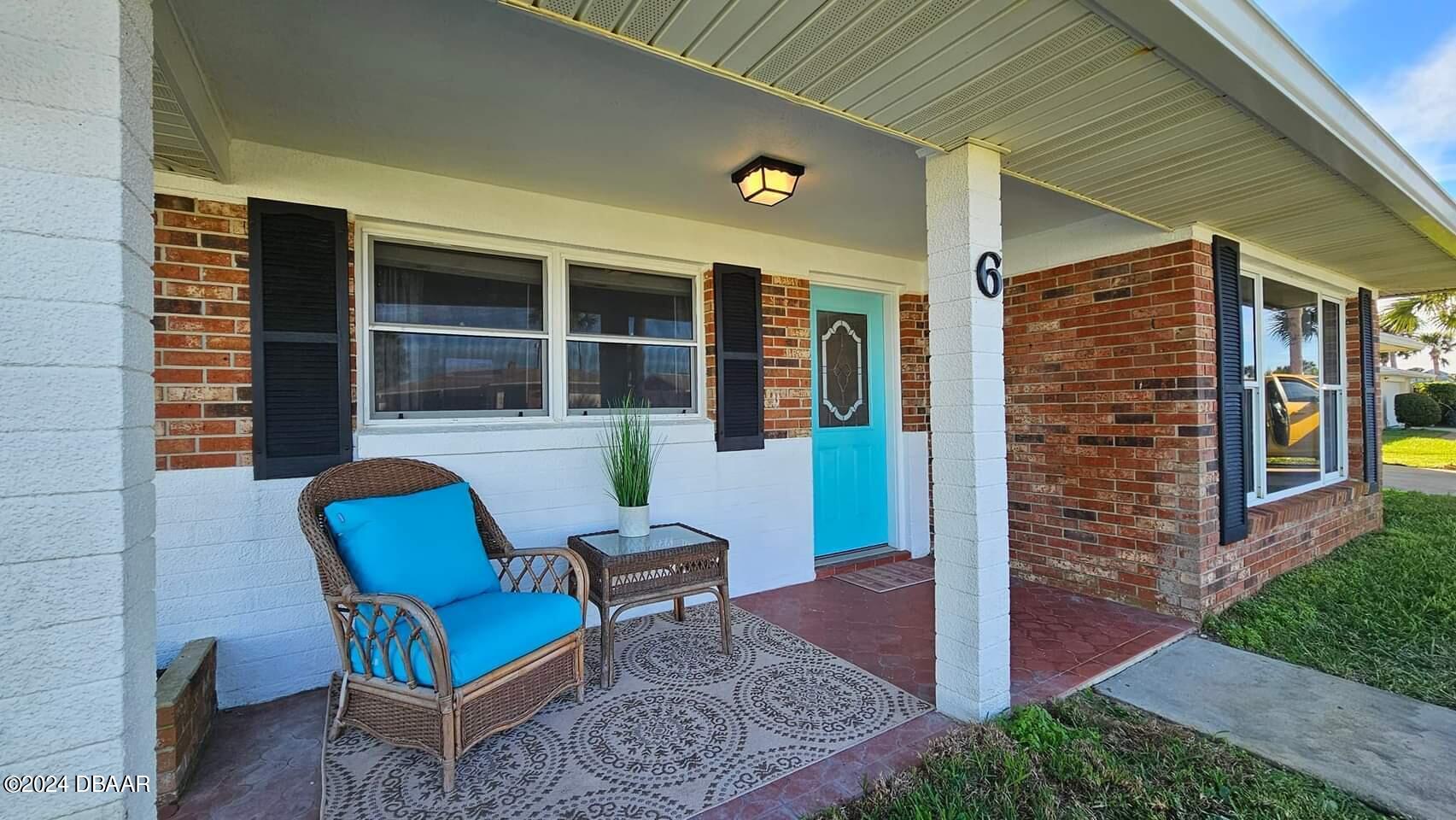 6 Sunrise Avenue Ormond Beach, FL 32176 - Photo 10 of 83 Covered Front Porch
