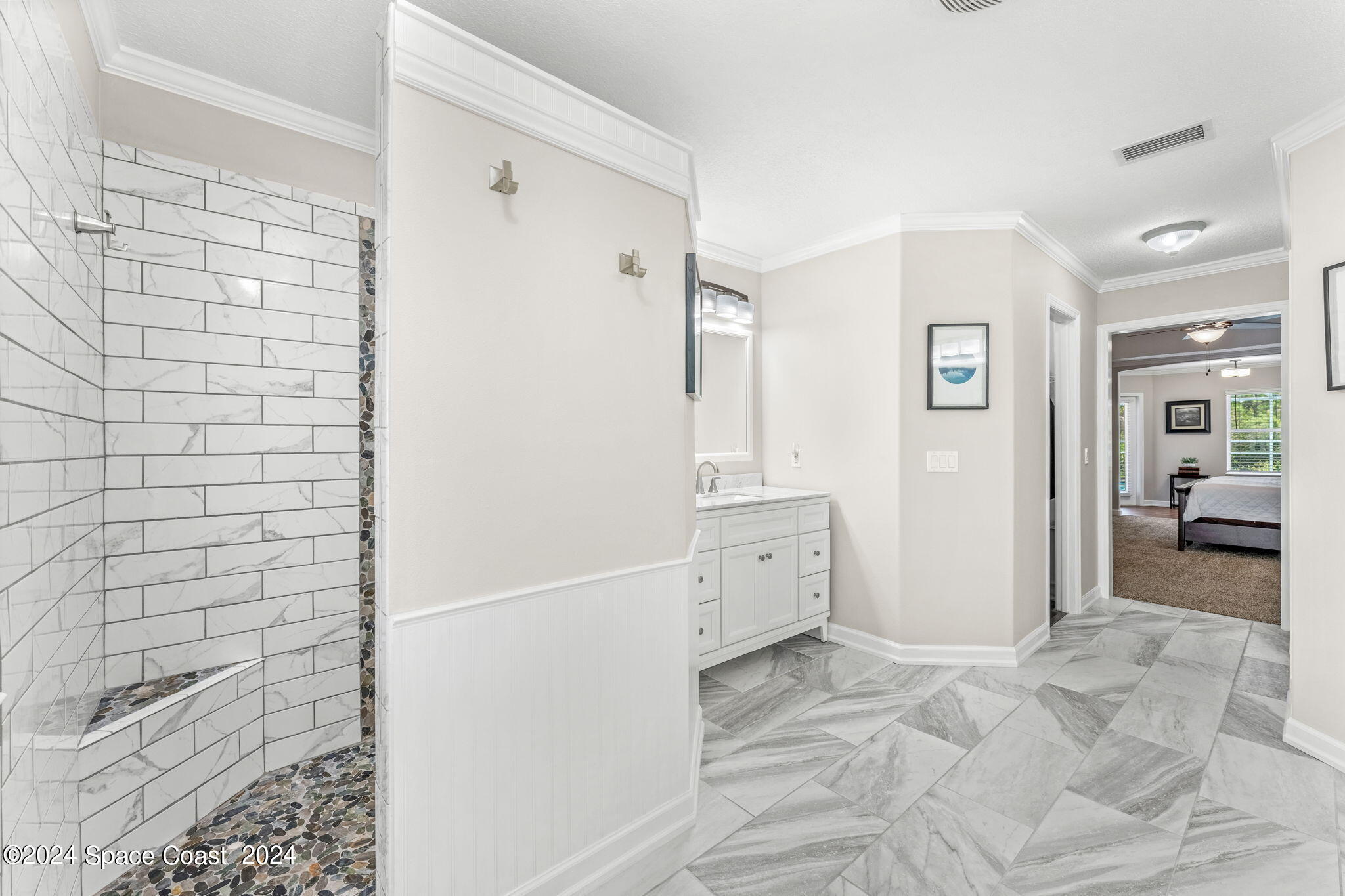 1633 Quinn Drive Rockledge, FL 32955 - Photo 23 of 50 a view of a bathroom with a shower