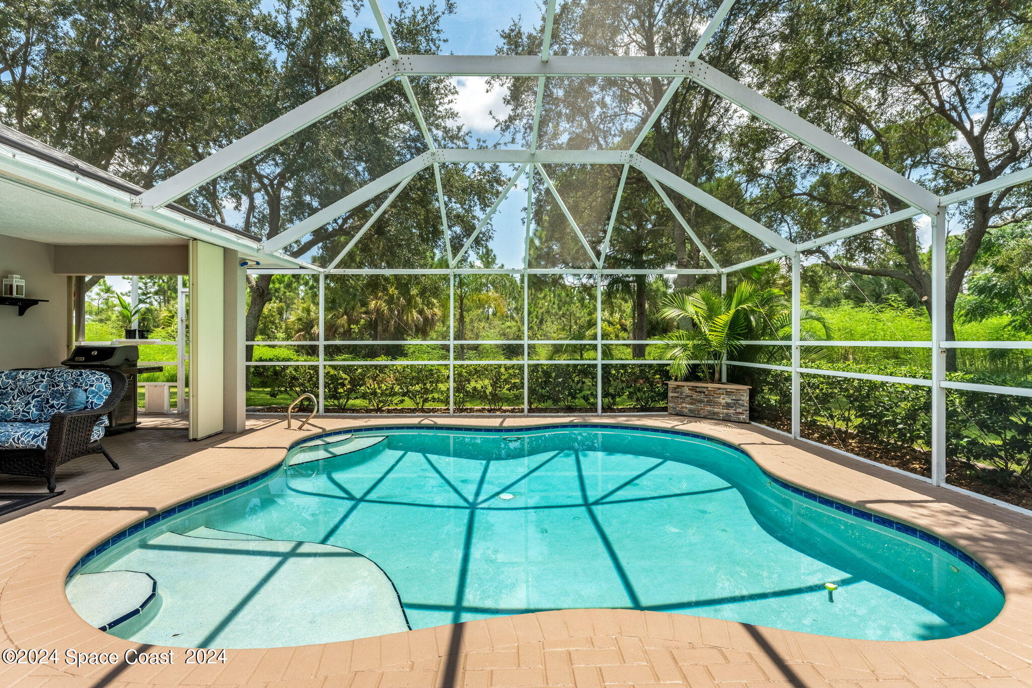 1633 Quinn Drive Rockledge, FL 32955 - Photo 31 of 50 a view of a backyard