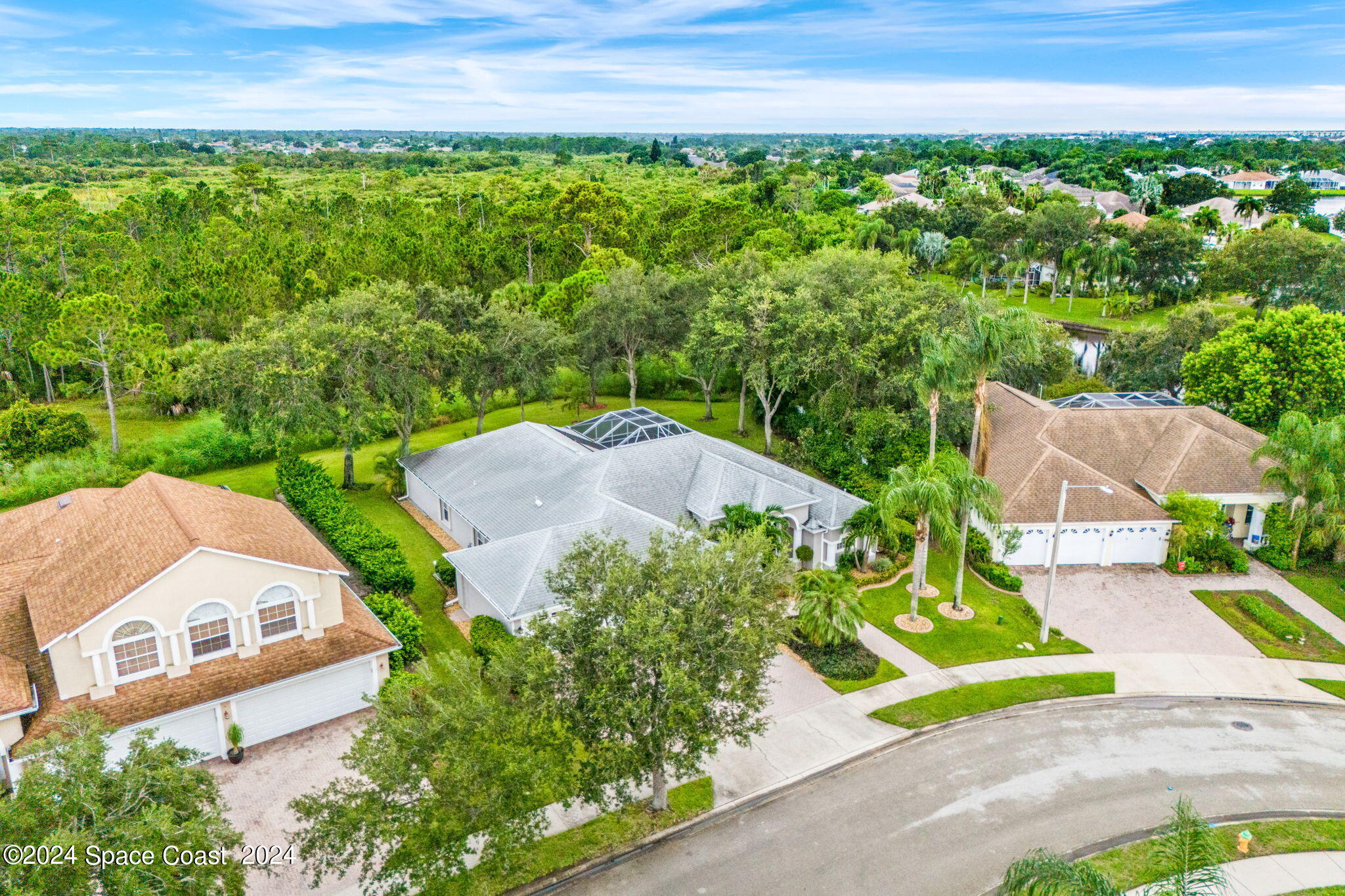 1633 Quinn Drive Rockledge, FL 32955 - Photo 40 of 50 a view of a house with a yard and street