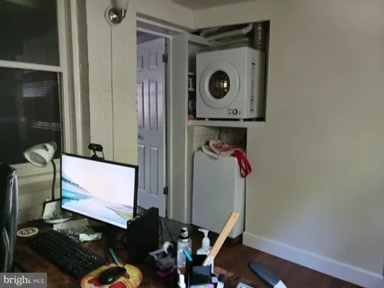 a room with storage and utility