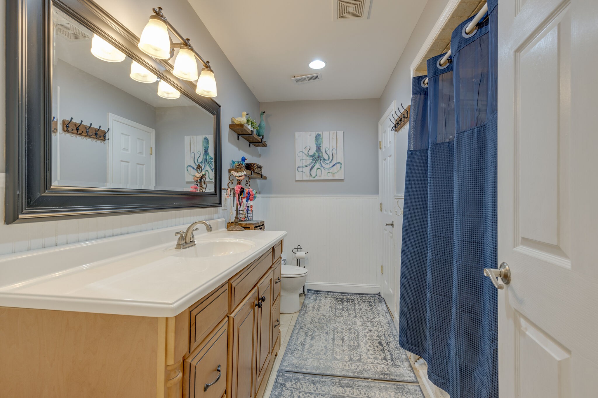3003 Greens Mill Road Spring Hill, TN 37174 - Photo 12 of 48 a bathroom with a sink and a mirror