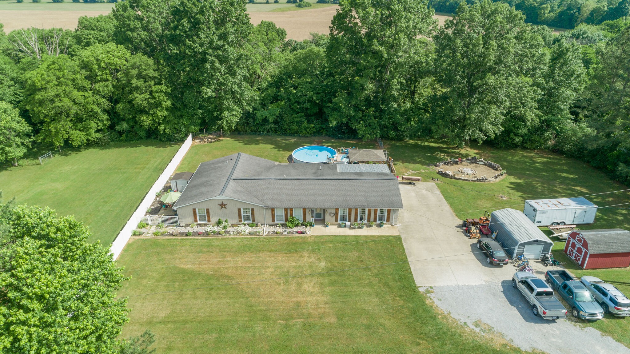 3003 Greens Mill Road Spring Hill, TN 37174 - Photo 35 of 48 a view of swimming pool with seating area