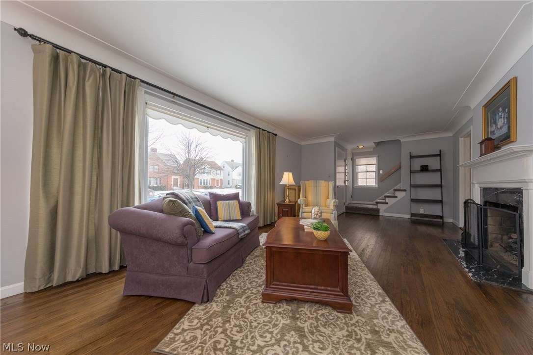 2432 Saybrook Road Cleveland, OH 44118 - Photo 2 of 32 The Living Room with plenty of natural incoming light from the huge picture window