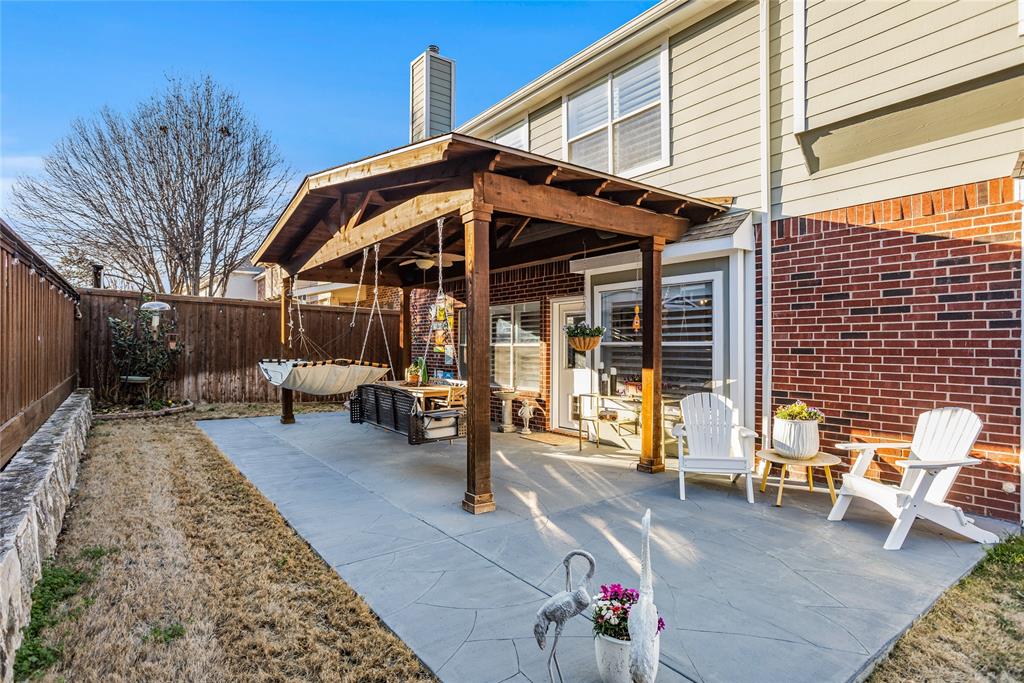 5201 Geode Lane McKinney, TX 75072 - Photo 36 of 37 Another view of back patio.