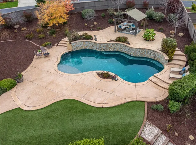 a view of outdoor space and yard