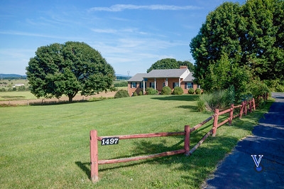 1497 Tinkling Spring Road Staunton, VA 24401 - Photo 3 of 31 a view of a house with a yard