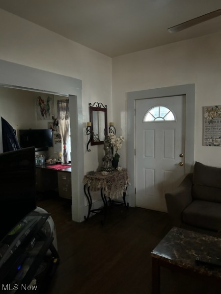 3439 Fulton Road Cleveland, OH 44109 - Photo 9 of 19 Foyer featuring dark hardwood / wood-style floors