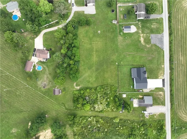 a bathroom with a mirror