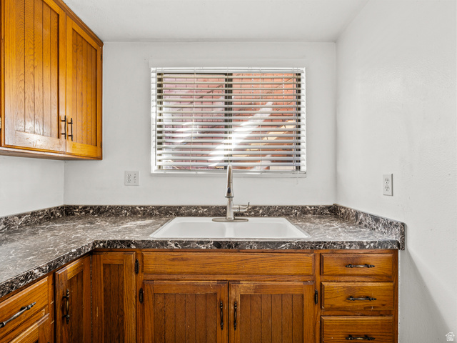 460 200 South Provo, UT 84606 - Photo 22 of 66 Kitchen with wood finish cabinets and dark countertops