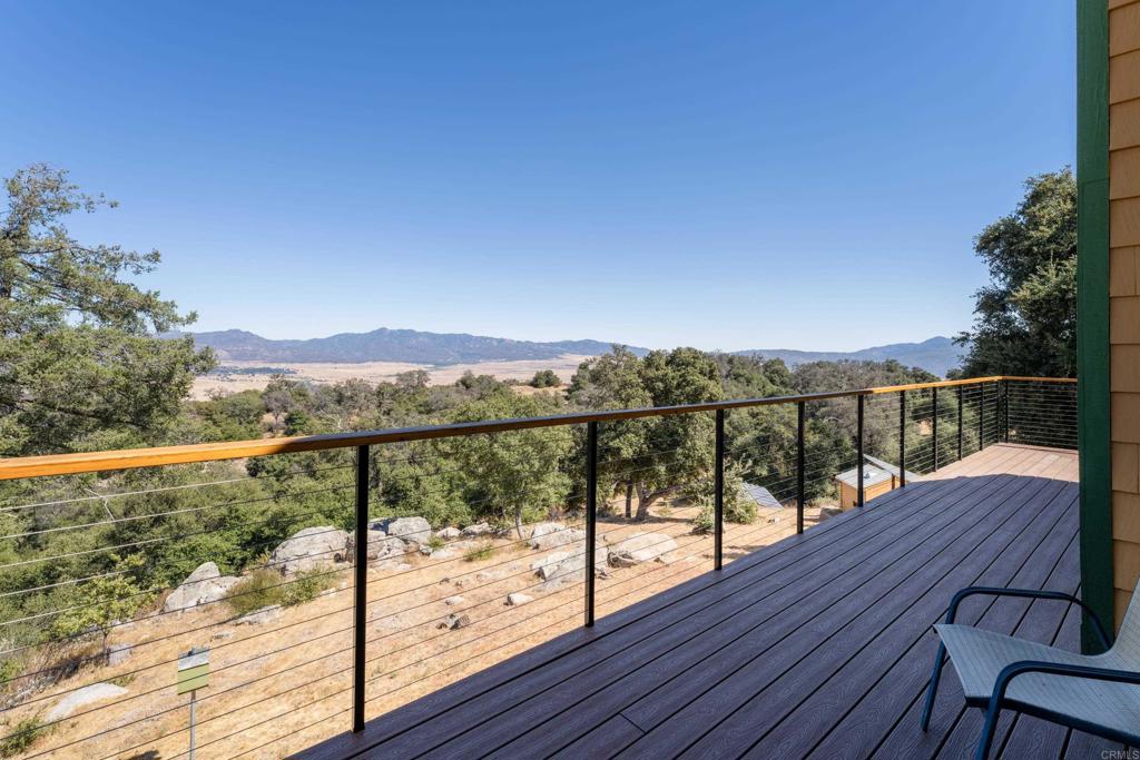 25770 East Grade Road Santa Ysabel, CA 92070 - Photo 10 of 75 a view of a balcony with mountain view