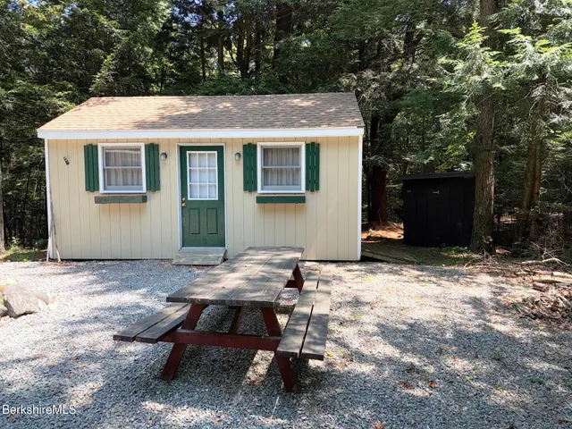 a house view with a outdoor space