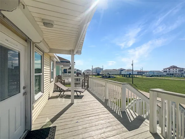 a view of balcony and deck