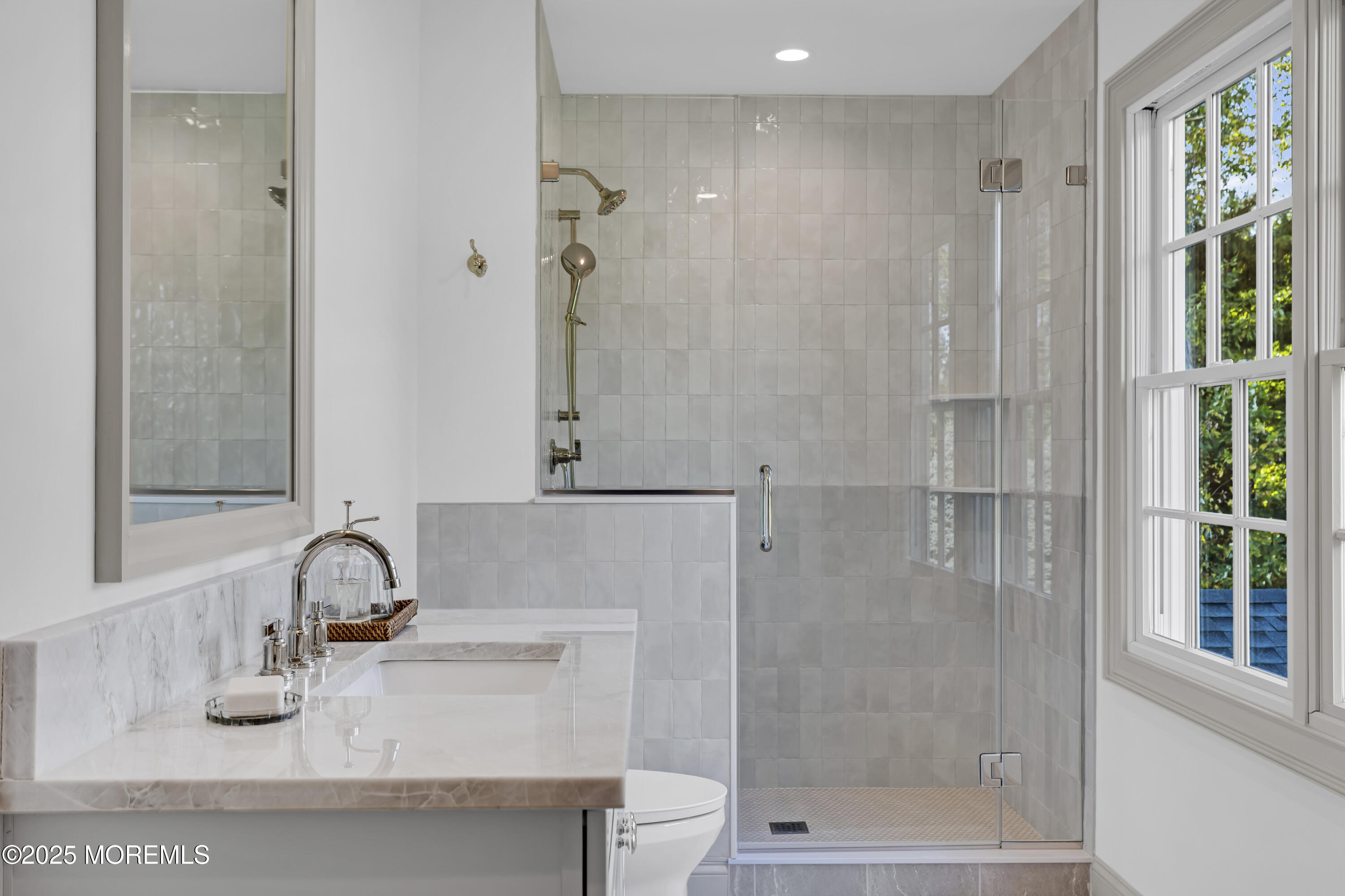 420 Rumson Road Little Silver, NJ 07739 - Photo 31 of 51 a bathroom with a sink and a shower