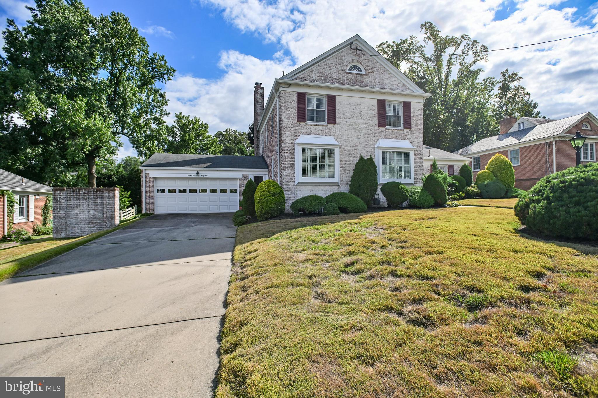 8031 Glendale Road Chevy Chase, MD 20815 - Photo 2 of 72 Brick Colonial w/ Extensive Landscaping