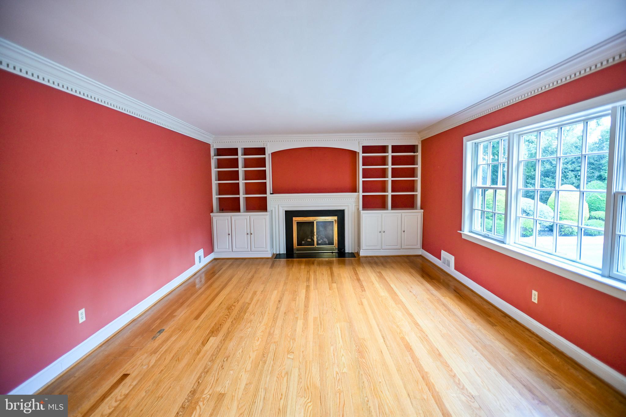 8031 Glendale Road Chevy Chase, MD 20815 - Photo 30 of 72 Spacious Living Room w/ Gas Fireplace