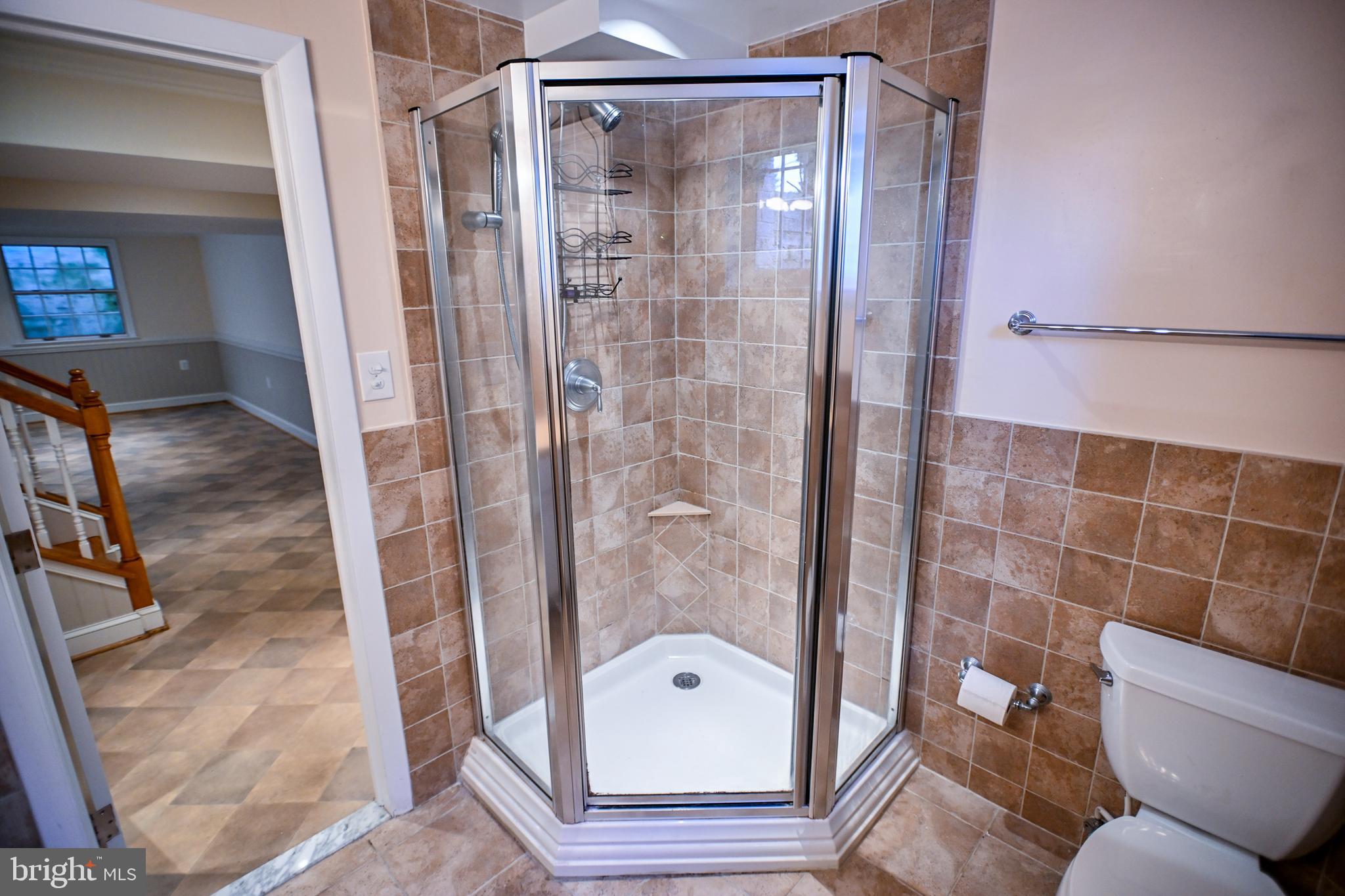 8031 Glendale Road Chevy Chase, MD 20815 - Photo 58 of 72 Full Bath Lower Level Bath