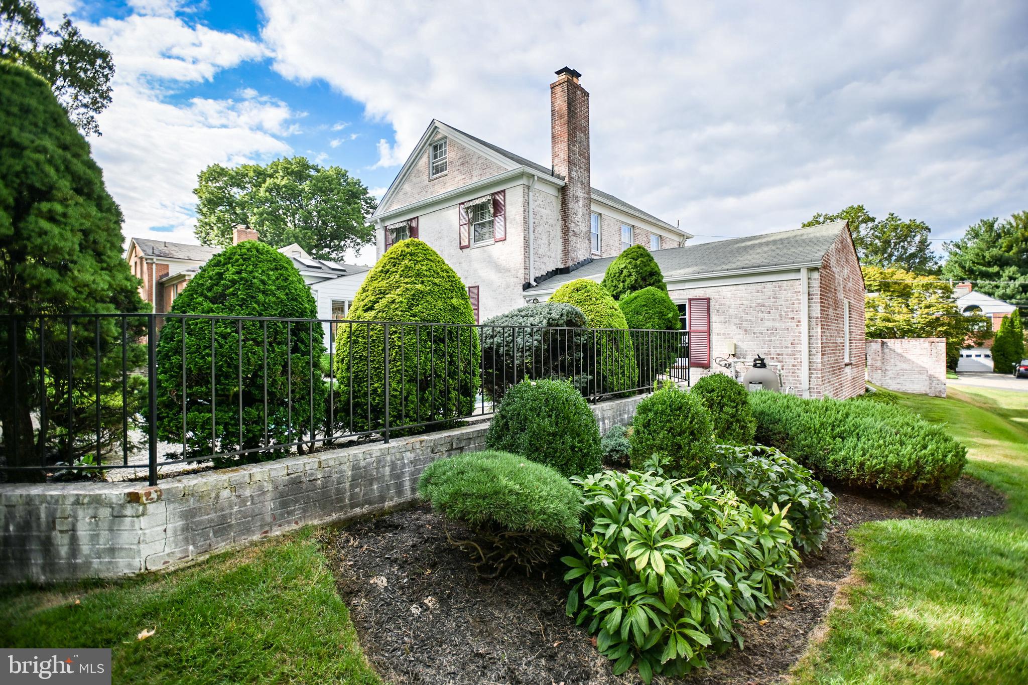 8031 Glendale Road Chevy Chase, MD 20815 - Photo 64 of 72 Extensively Landscaped Rear Yard