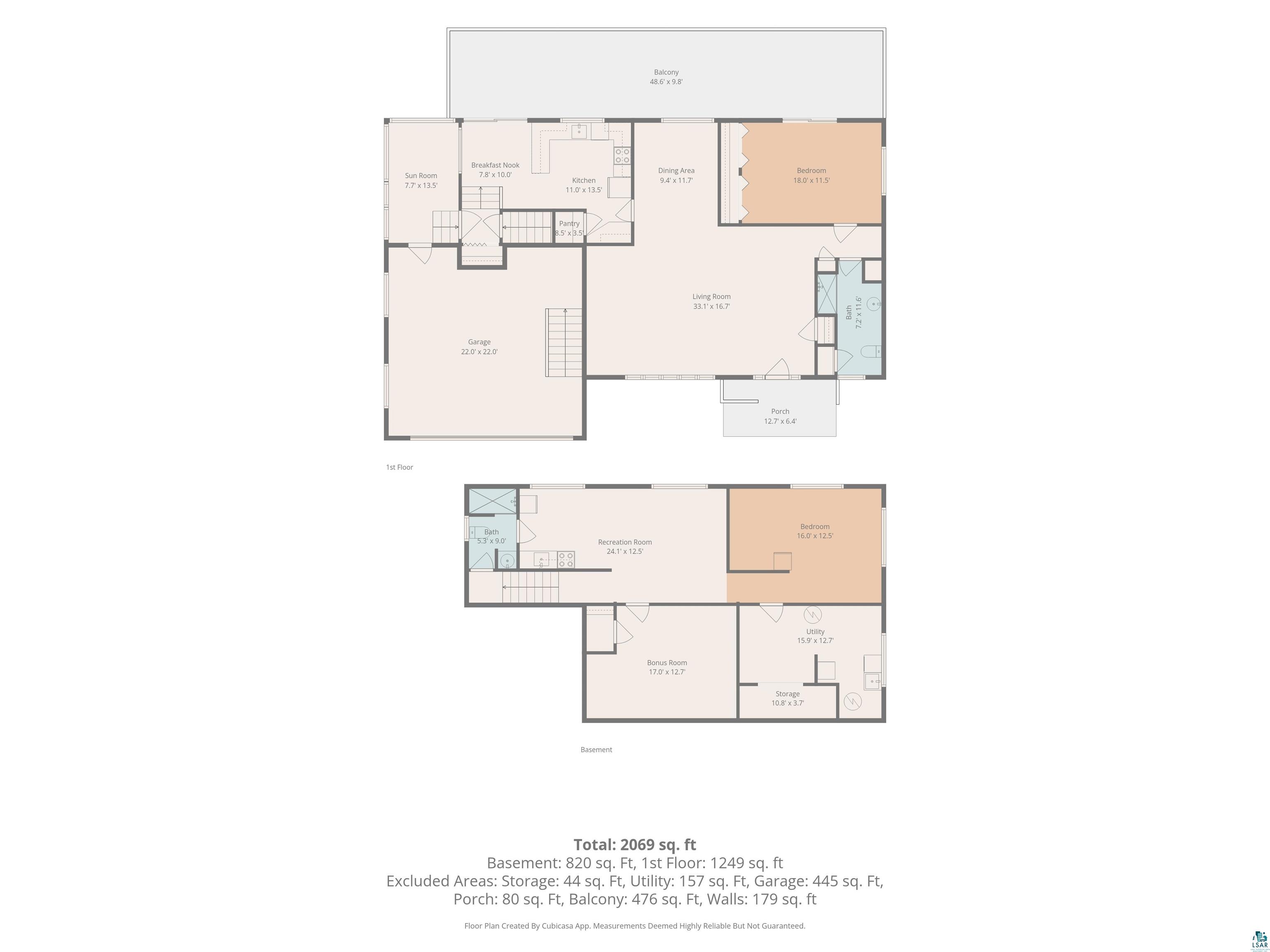 3975 Long Lake Shores Road Eveleth, MN 55734 - Photo 52 of 52 Floor plan