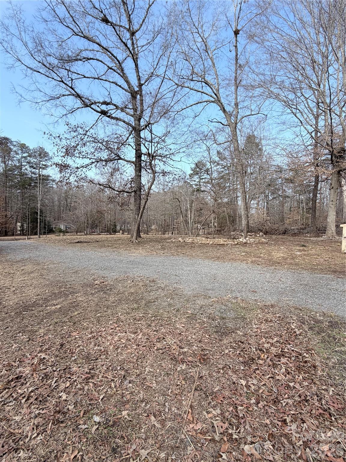 1085 Love Valley Road Clover, SC 29710 - Photo 3 of 6 a view of dirt yard with a large tree