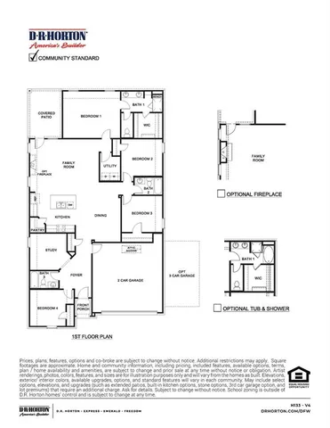 $344,990 | 406 Range Road, Caddo Mills, TX 75135