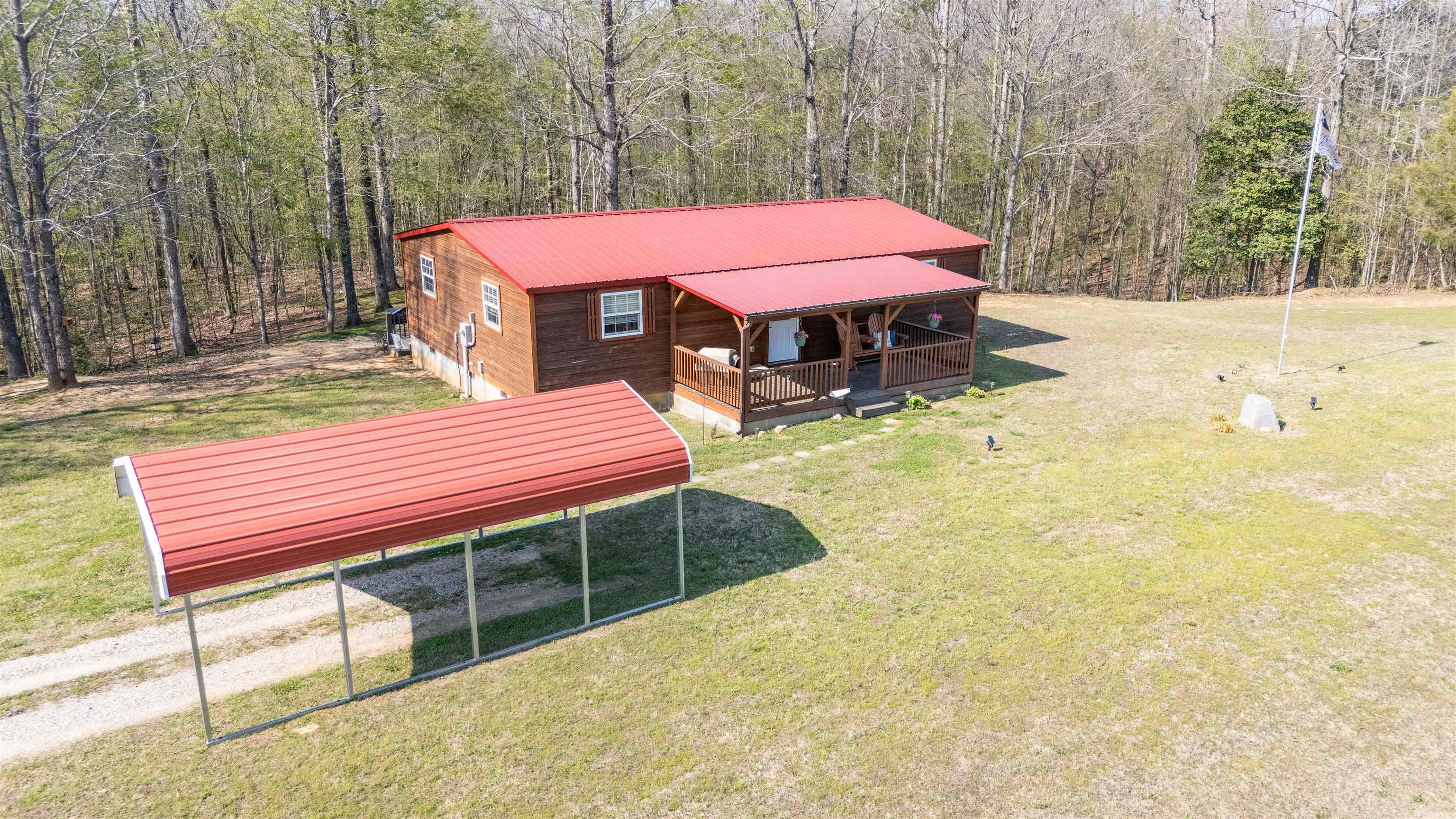 535 Big Springs Road Medon, TN 38356 - Photo 1 of 15 View of outdoor structure featuring a carport