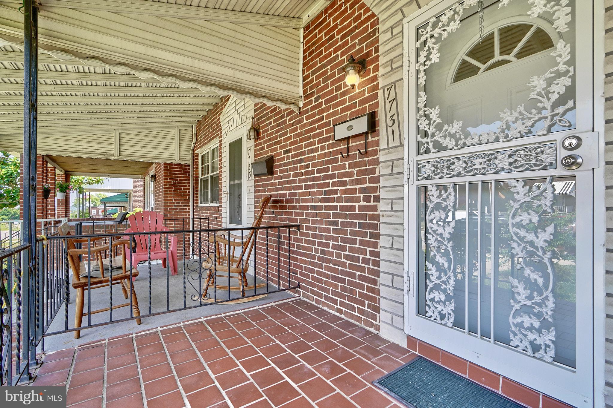 7731 Wynbrook Road Baltimore, MD 21224 - Photo 3 of 26 Front porch