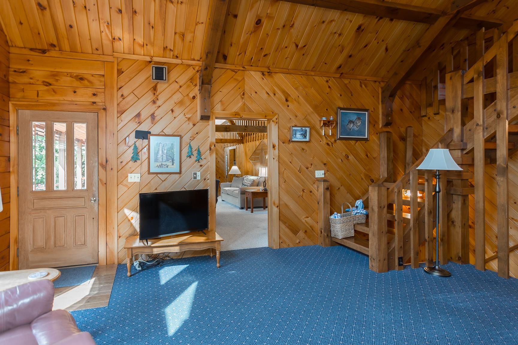 1003 Natural Chimney Road Mount Solon, VA 22843 - Photo 50 of 73 a living room with furniture and a fireplace