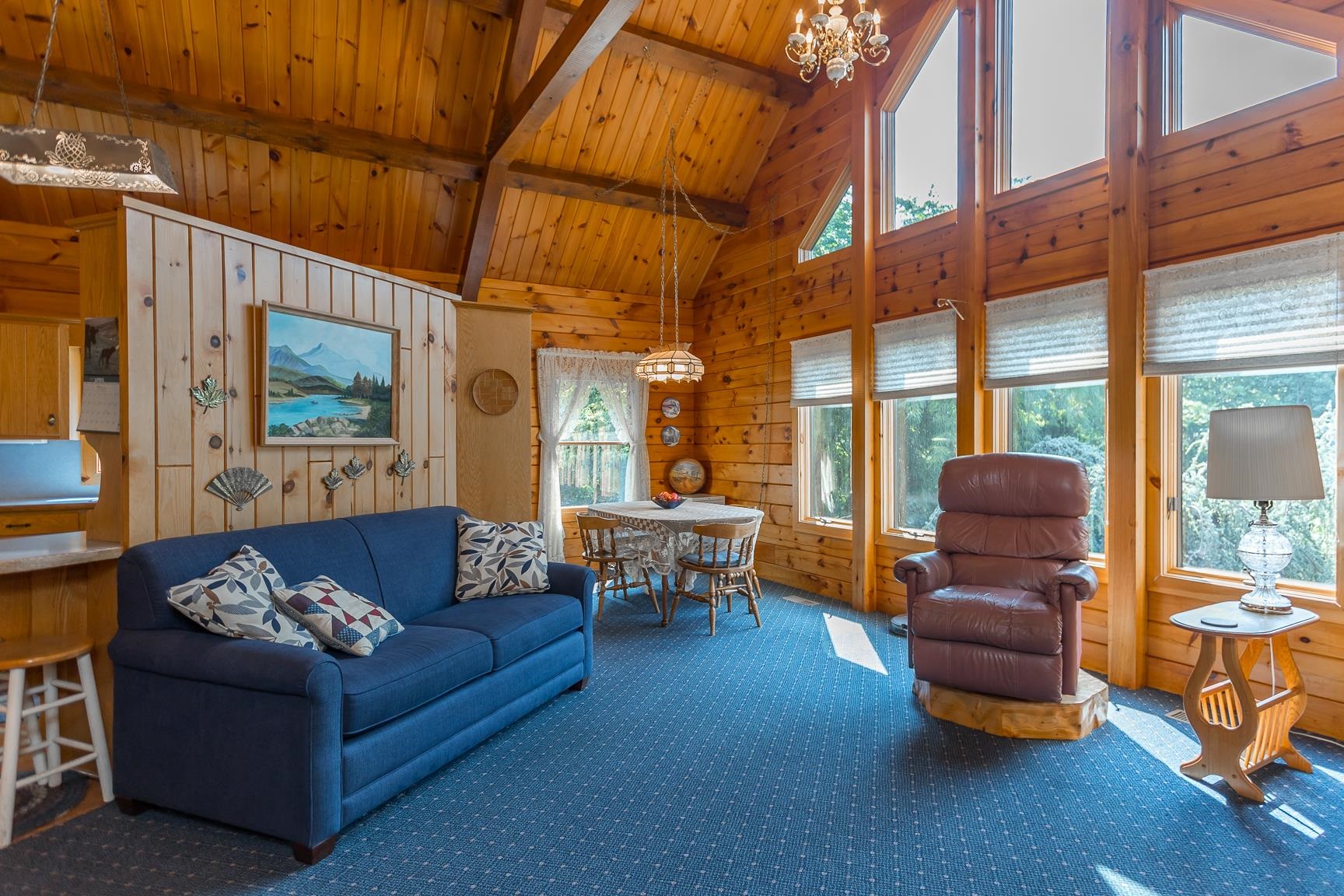 1003 Natural Chimney Road Mount Solon, VA 22843 - Photo 52 of 73 a living room with furniture and a large window